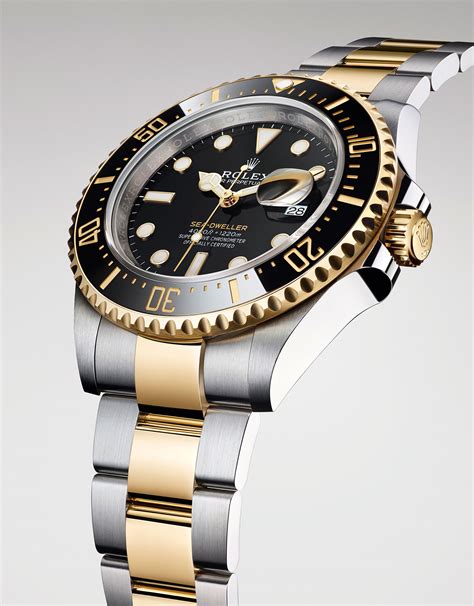 rolex sea dweller yellow gold price|rolex sea dweller price uk.